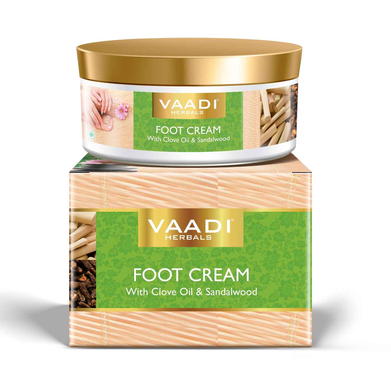 Buy Vaadi Herbals Foot Cream - Clove & Sandal Oil (150 gm) - Purplle