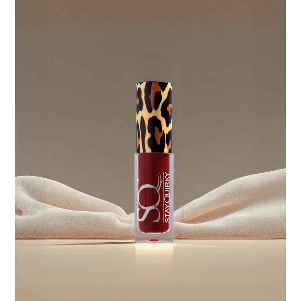 Buy Stay Quirky Minis Creamy Matte Love Lipstick - RUST BROWN 1.6 ml - Purplle