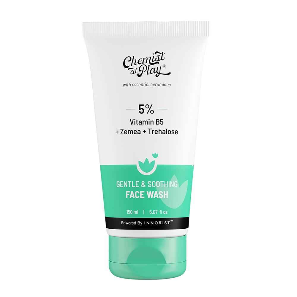 Buy Chemist at Play Gentle & Soothing Facewash | 100% soap & fragrance-free| Cleanses, soothes, refreshes & hydrates| Strengthens skin barrier | 150 ml - Purplle