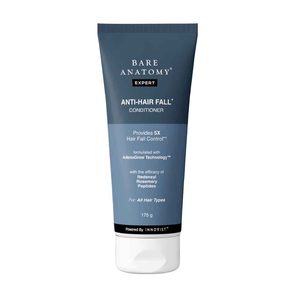 Buy Bare Anatomy Anti-Hair Fall Conditioner for Hair Fall with Redensyl, Rosemary & Peptides | Reduces Hair Thinning & Breakage | Strengthens Hair, Reduces Frizz & Adds Shine | For All Hair Types | 175 gm - Purplle