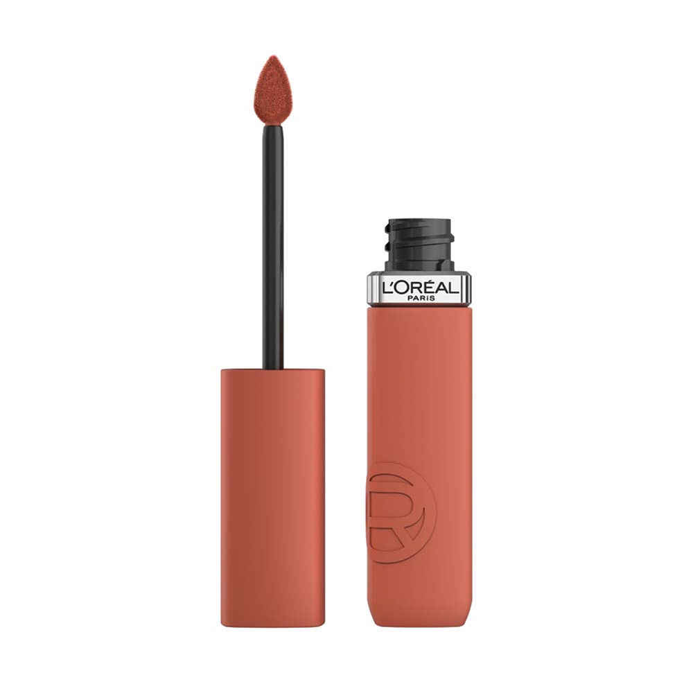 Buy L’Oreal Paris Infallible Matte Resistance Liquid Lipstick, Snooze Your Alarm 115, 5 ml - Purplle