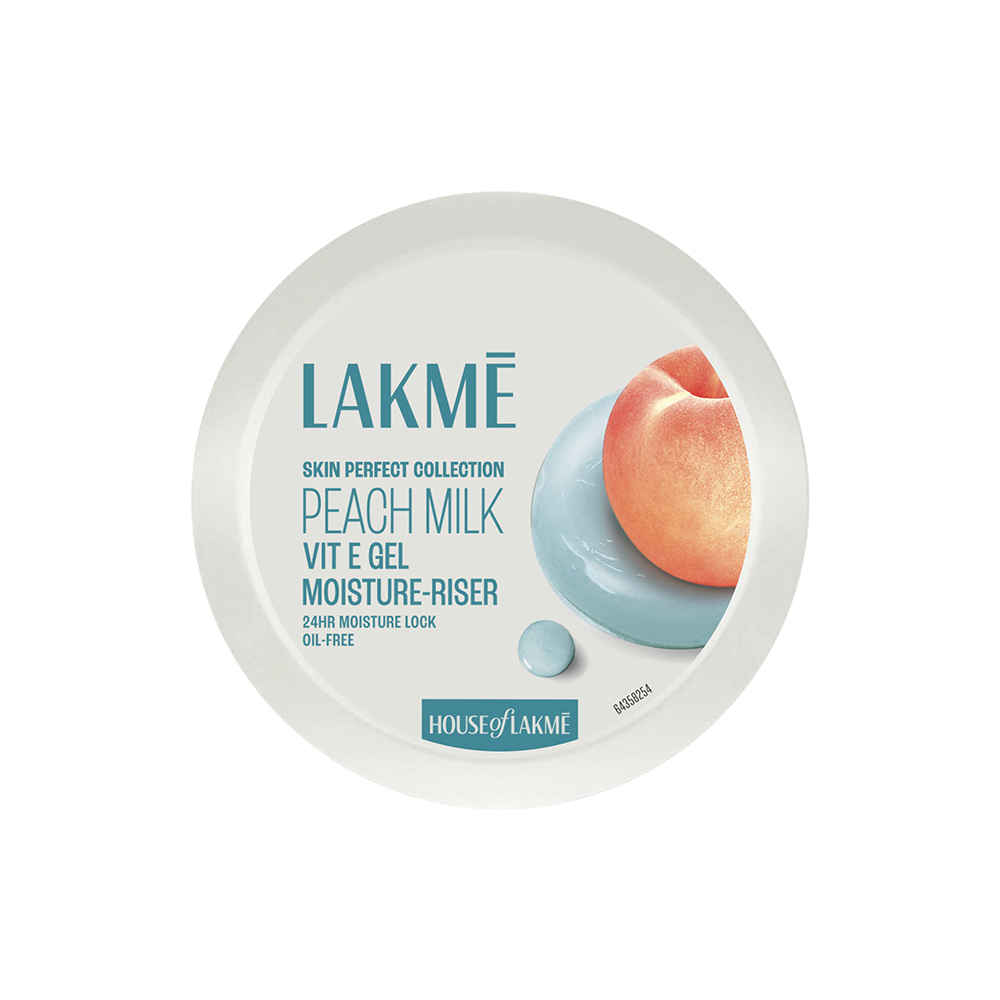 Buy Lakme Peach Milk Vit E Gel Moisturizer, Lightweight Gel to Hydrate Skin | With Vitamin E -200 gm - Purplle