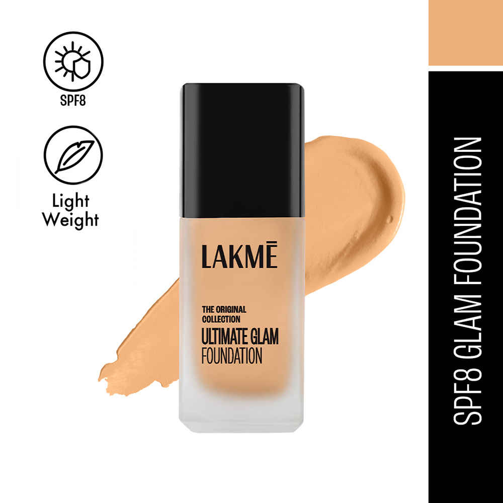 Buy Lakme Ultimate Glam Foundation Shade - 5 (25 ml) - Purplle
