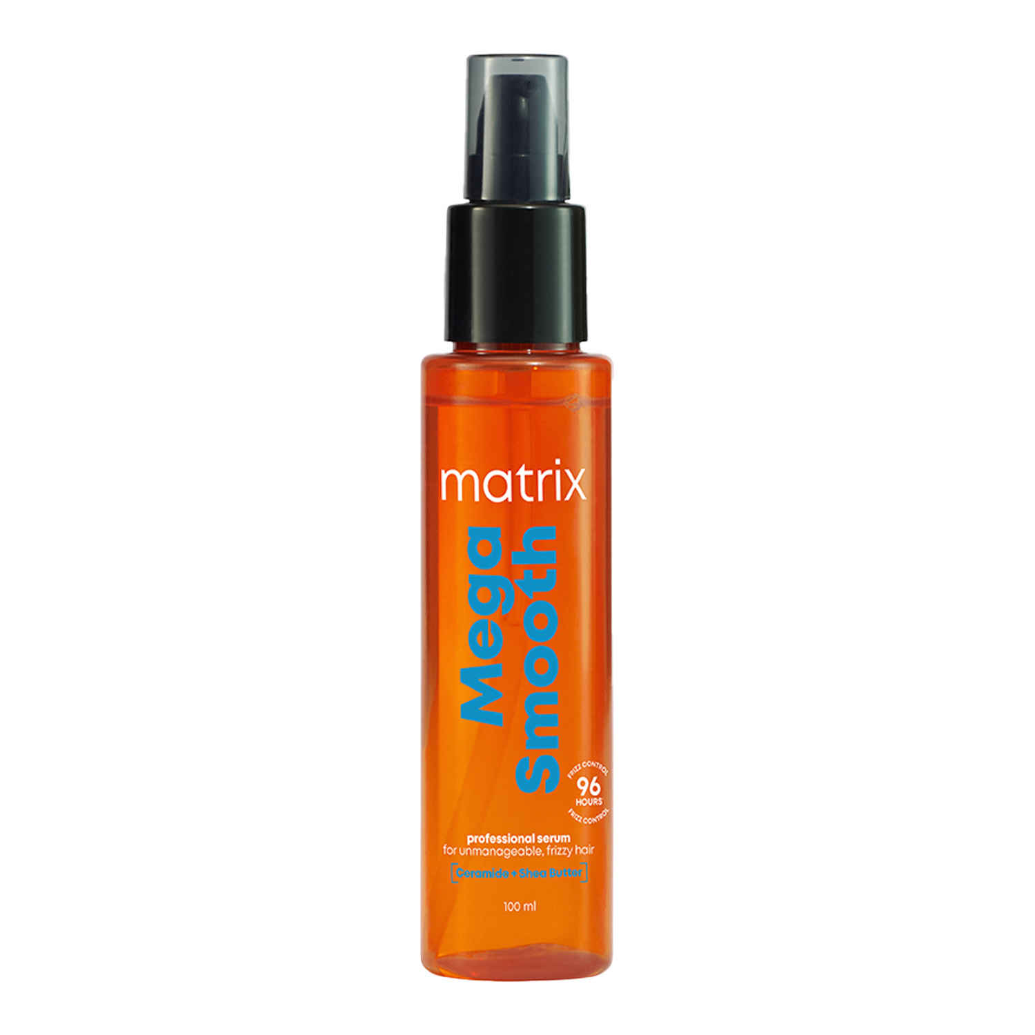 Buy Matrix Mega Smooth Serum for Frizzy, Unmanageable Hair | 96Hr Frizz Control* | Used by 1 Lakh Hairstylists | with Shea Butter, 100 ml - Purplle