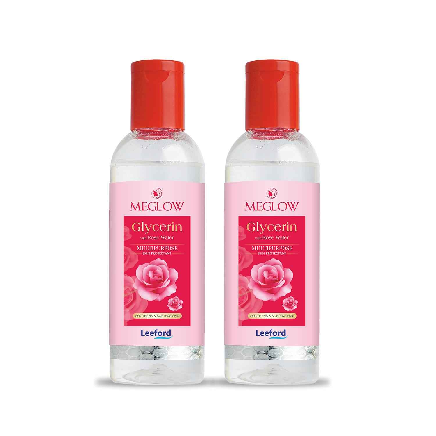 Buy MEGLOW GLYCERIN 100 ml Pack of 2 - Purplle