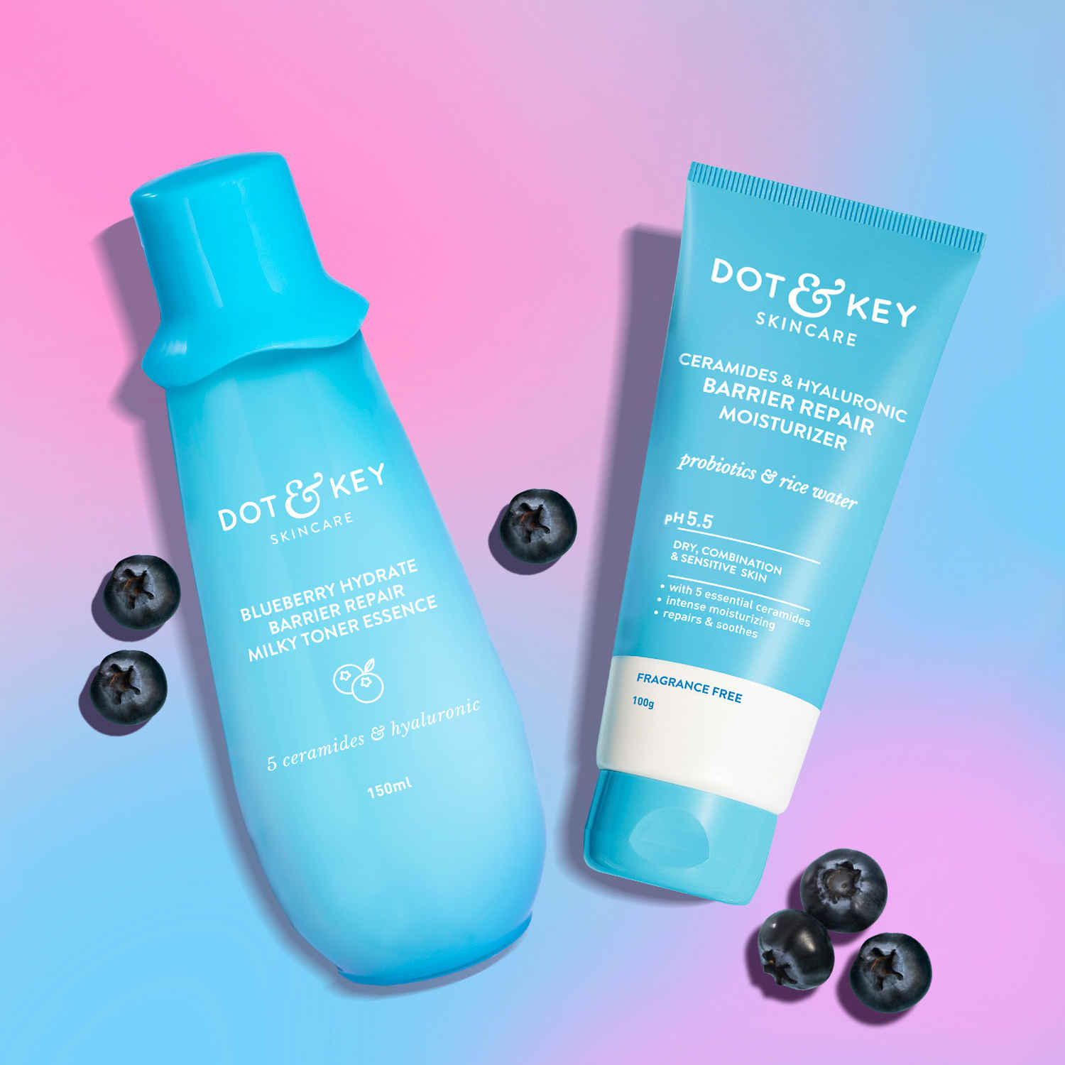 Buy Dot & Key Ceramide Calm & Hydrate Kit, Combo of 2 - Purplle
