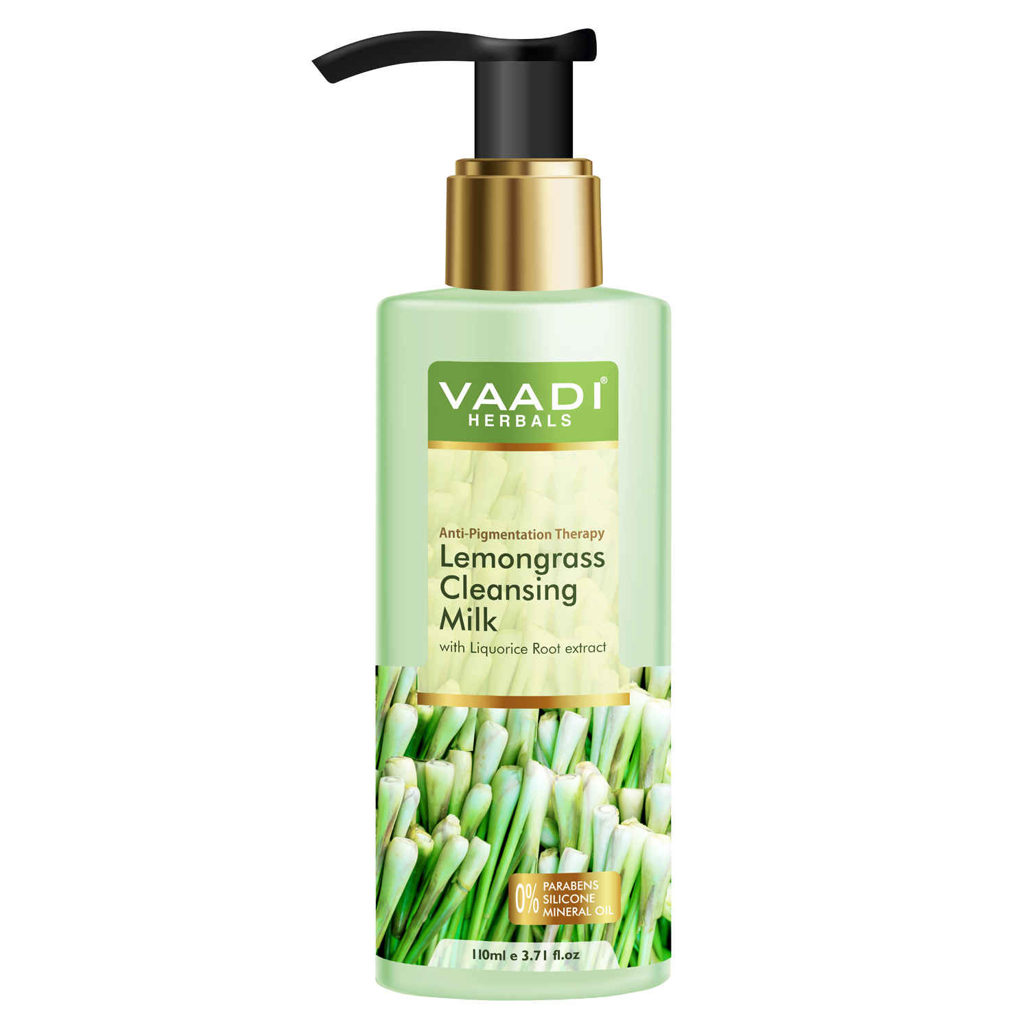Buy Vaadi Herbals Lemongrass Cleansing Milk with Liquorice Root extract - Anti Pigmentation Therapy - 110 ml - Purplle
