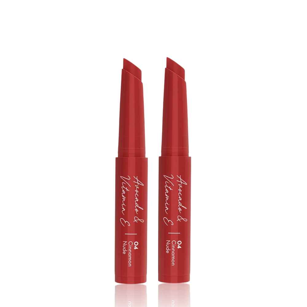 Buy Mamaearth Moisture Matte Longstay Mini Lipstick with Avocado Oil & Vitamin E for 12 Hour Long Stay-07 Raspberry Scarlet - 0.7 gm (Pack of 2) - Purplle