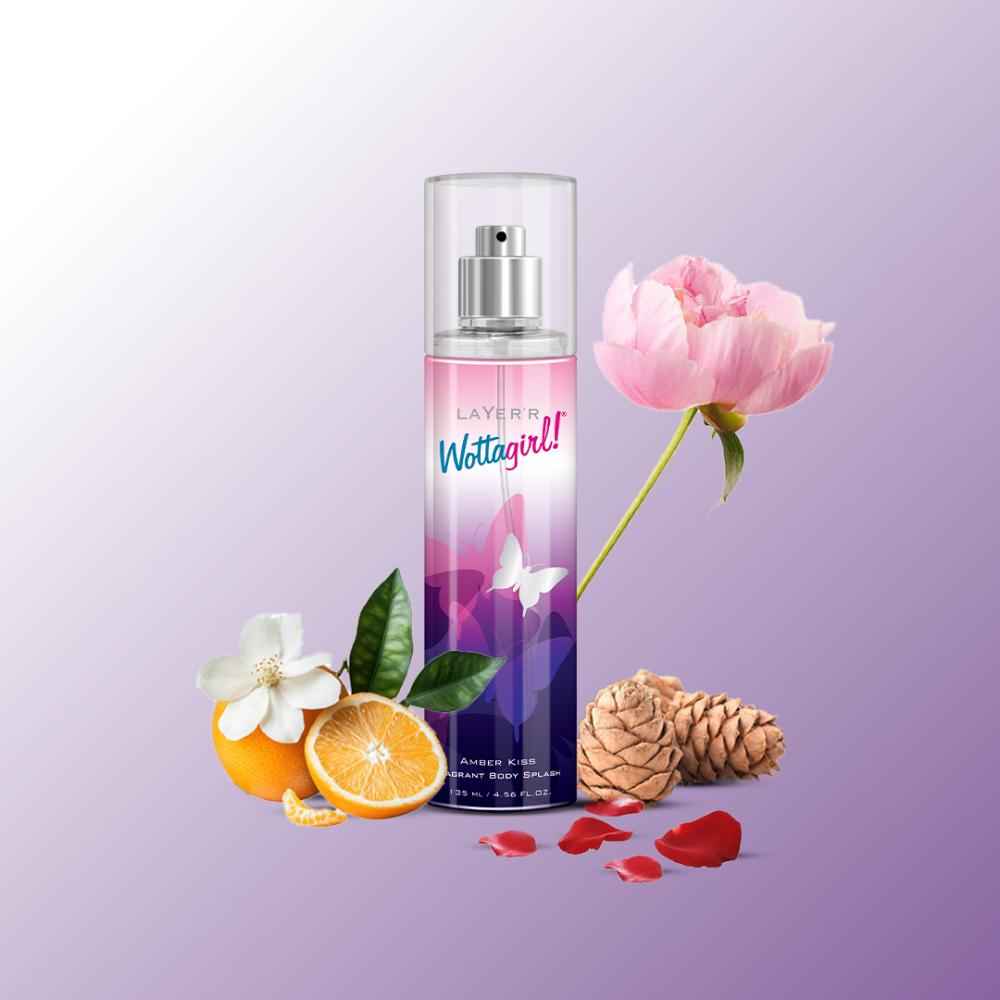 Buy Layerr Wottagirl ! Perfume for Women - AMBER KISS 135 ml - Purplle