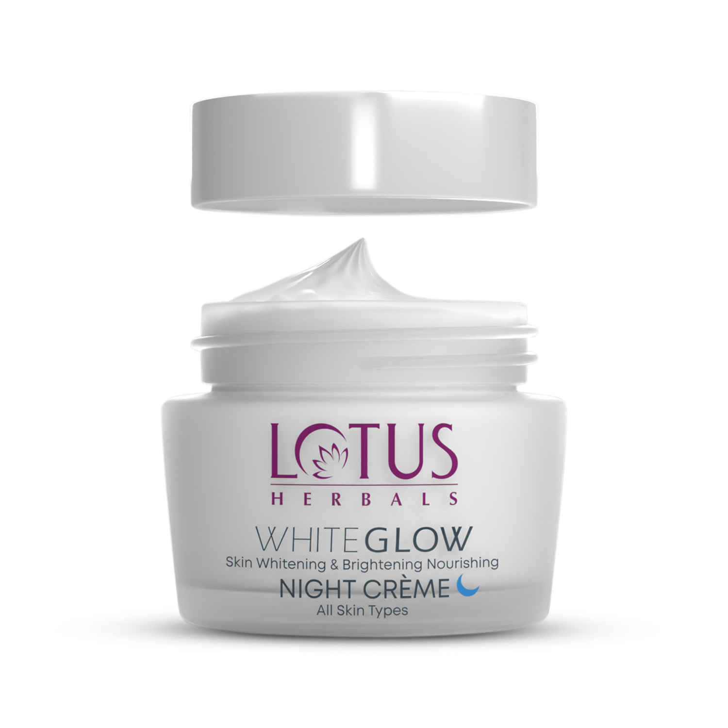 Buy Lotus Herbals Whiteglow Skin Whitening & Brightening Nourishing Night Cream, 60 gm - Purplle