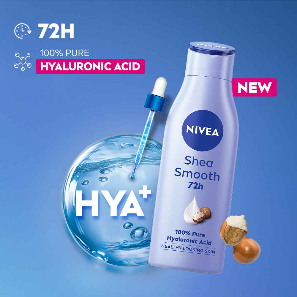 Buy Nivea Shea Smooth Body Milk (200 ml) - Purplle