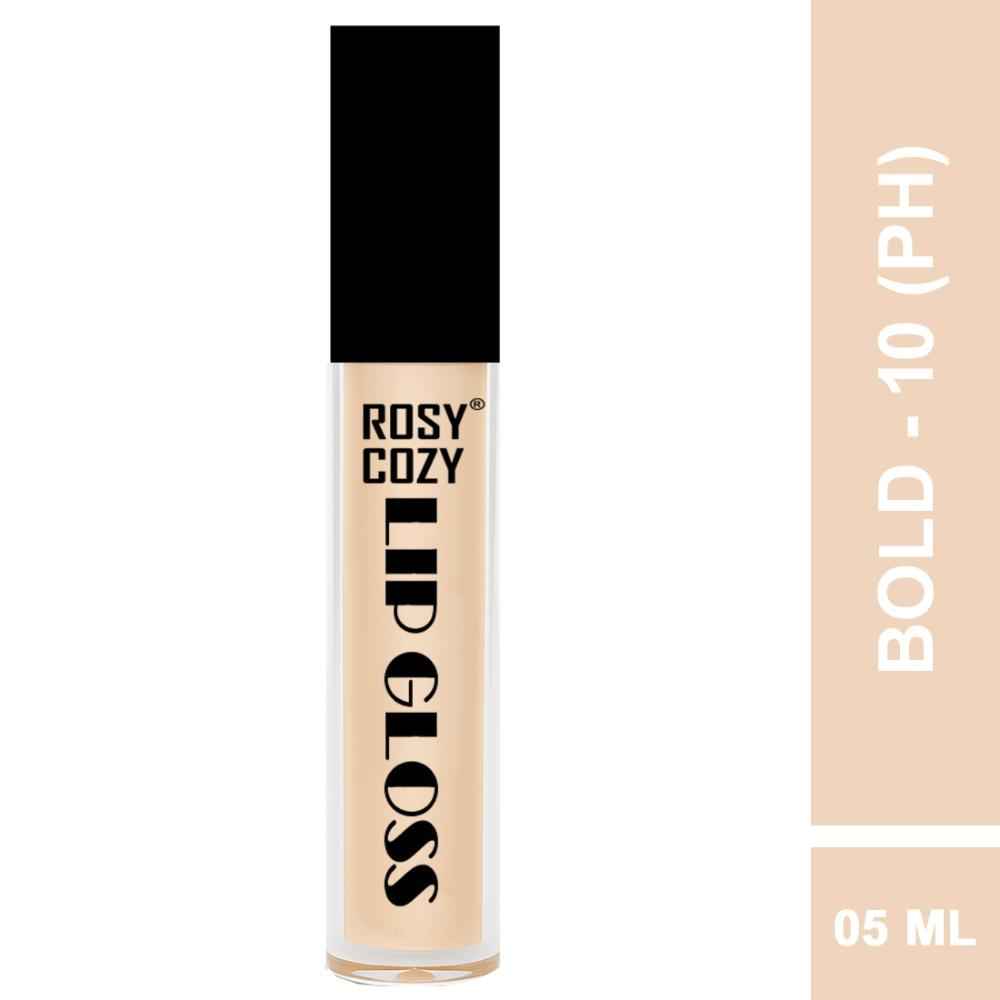 Buy Rosy Cozy Lip Gloss Ph | Shade Bold | Color Dark Pink High Glossy, High Shine Enriched With Vitamin E | Light Weight, Long Lasting, Non Sticky Hydrating Ph Lipgloss 5 ml - Purplle