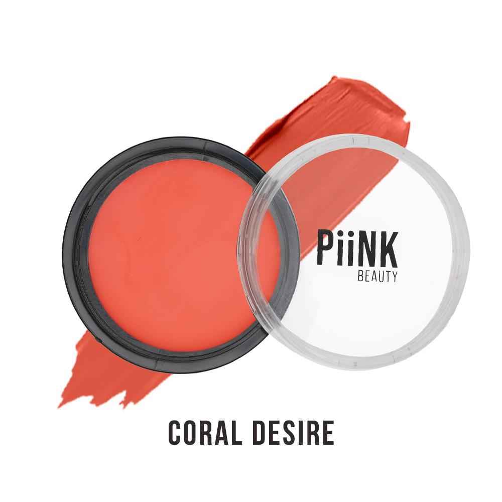 Buy Piink Beauty Blusher- Coral Desire BL-01 4 gm - Purplle