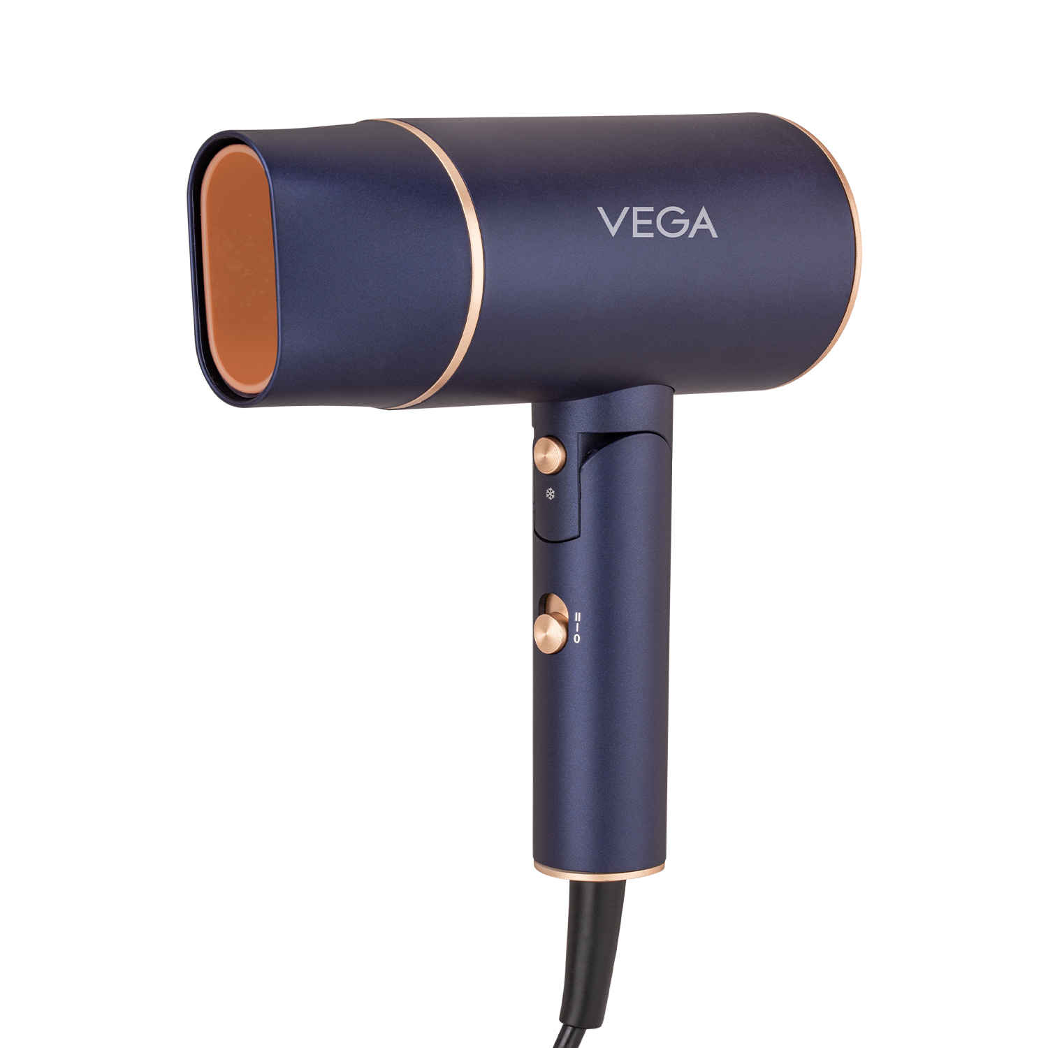 Buy Vega Ionic 1400W Foldable Hair Dryer for Men and Women, Quick & Fast Drying with Ionic Technology & 2 Heat/Speed Settings, Cool Shot Button, Detachable Nozzle, , Travel Friendly, All Hair Types, (VHDH-35) 1 pc - Purplle