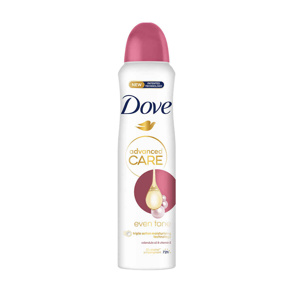 Buy Dove Advanced Care Even Tone Deodorant Spray with Calendula and Vitamin B3 150 ml - Purplle
