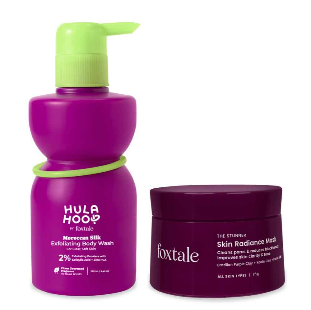 Buy Foxtale Tan Reset Kit – Reveal Smooth, Bright & Even-Toned Skin - Purplle