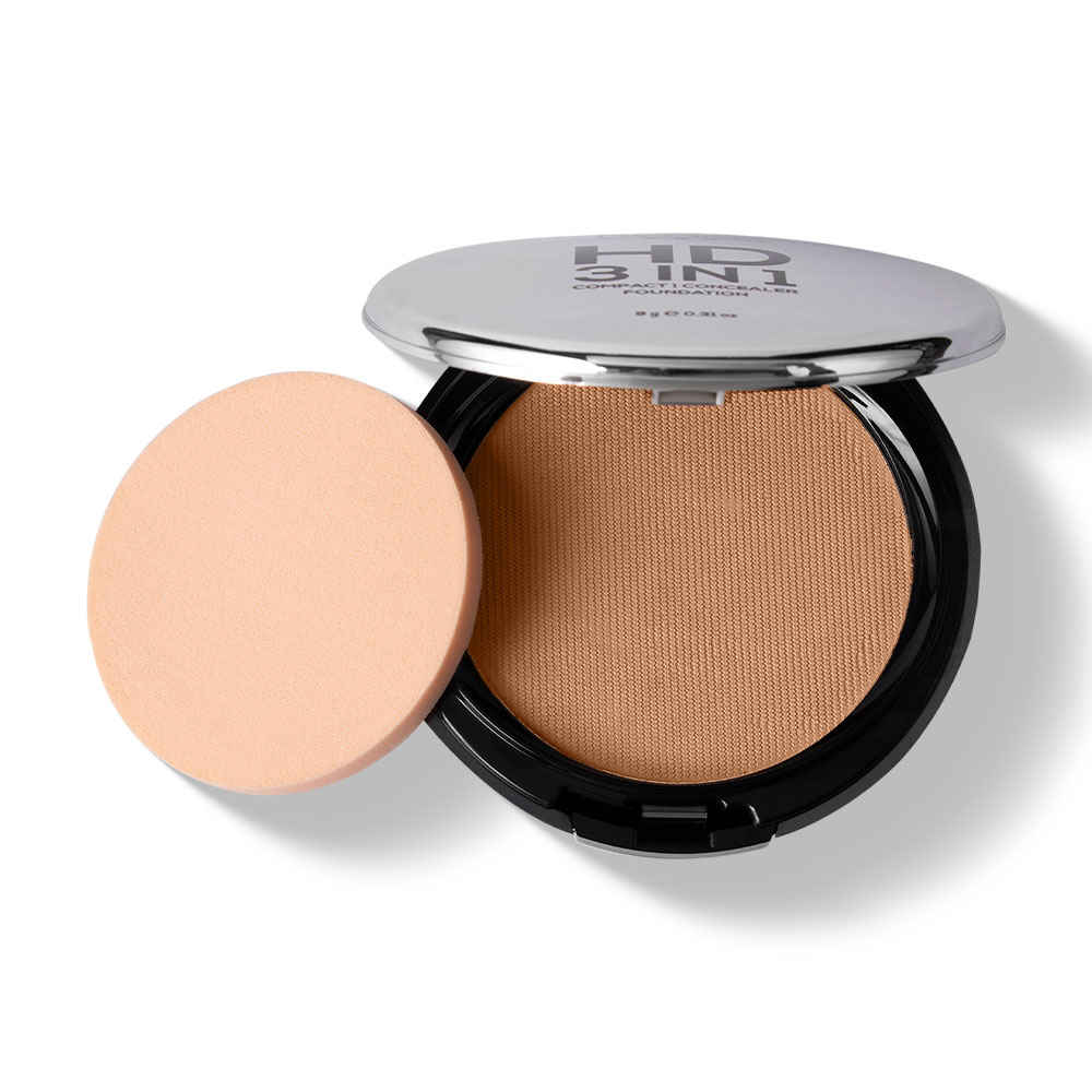 Buy RENEE PRO HD 3-IN-1 Compact - Terre 9 gm, Works as Concealer, Foundation & Powder, SPF 20, Matte Finish, High Coverage, Ultralight & Silky Smooth Finish, Enriched with Vitamin E, C & Aloe Vera - Purplle