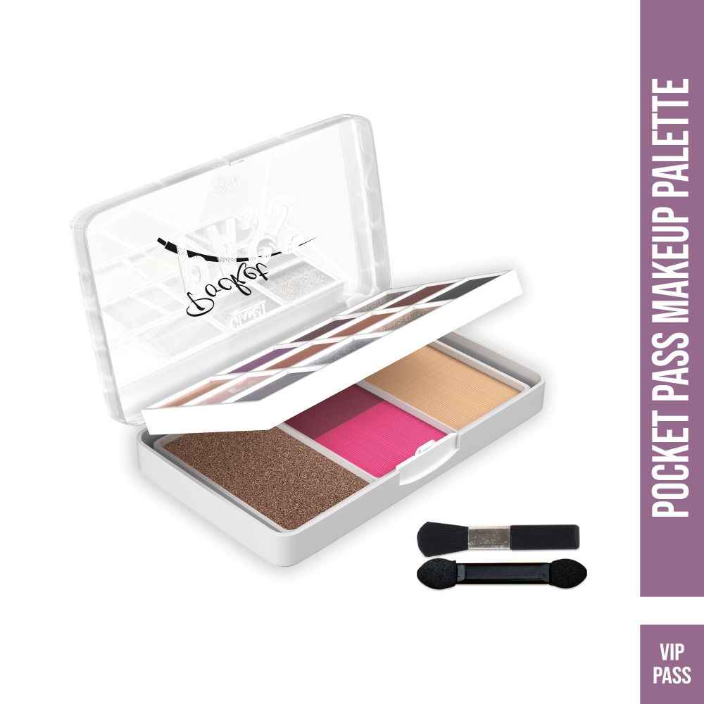 Buy Glam 21 Pocket Pass All-In-One Makeup Palette - VIP Pass (22 gm) - Purplle