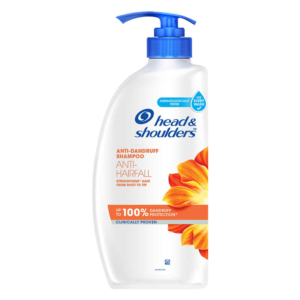 Buy Head & Shoulders Anti Hairfall Shampoo, 650 ml/675 ml (weight may vary) - Purplle