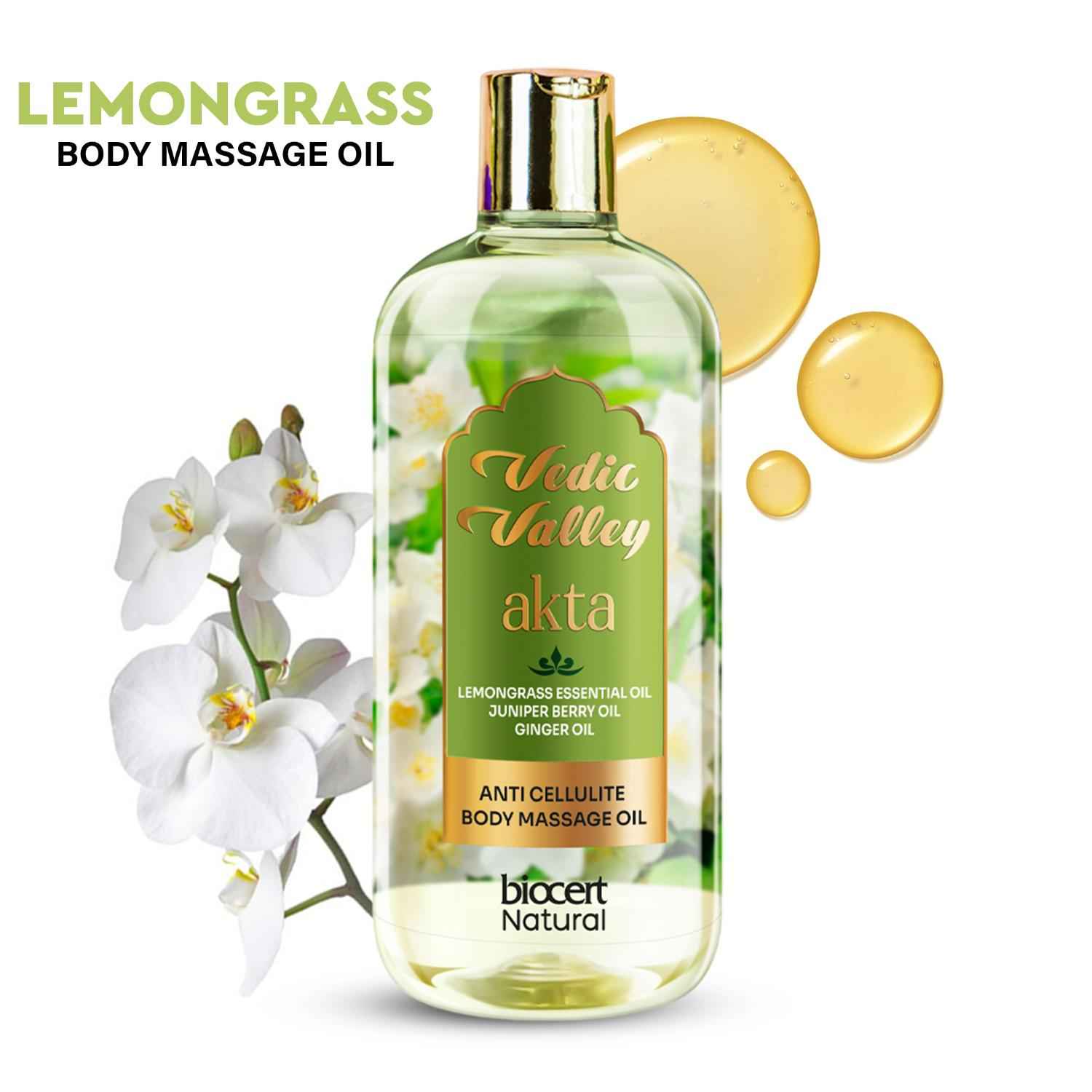 Buy Vedic Valley Akta Anti-Cellulite Body Massage Oil 300 ml - Purplle