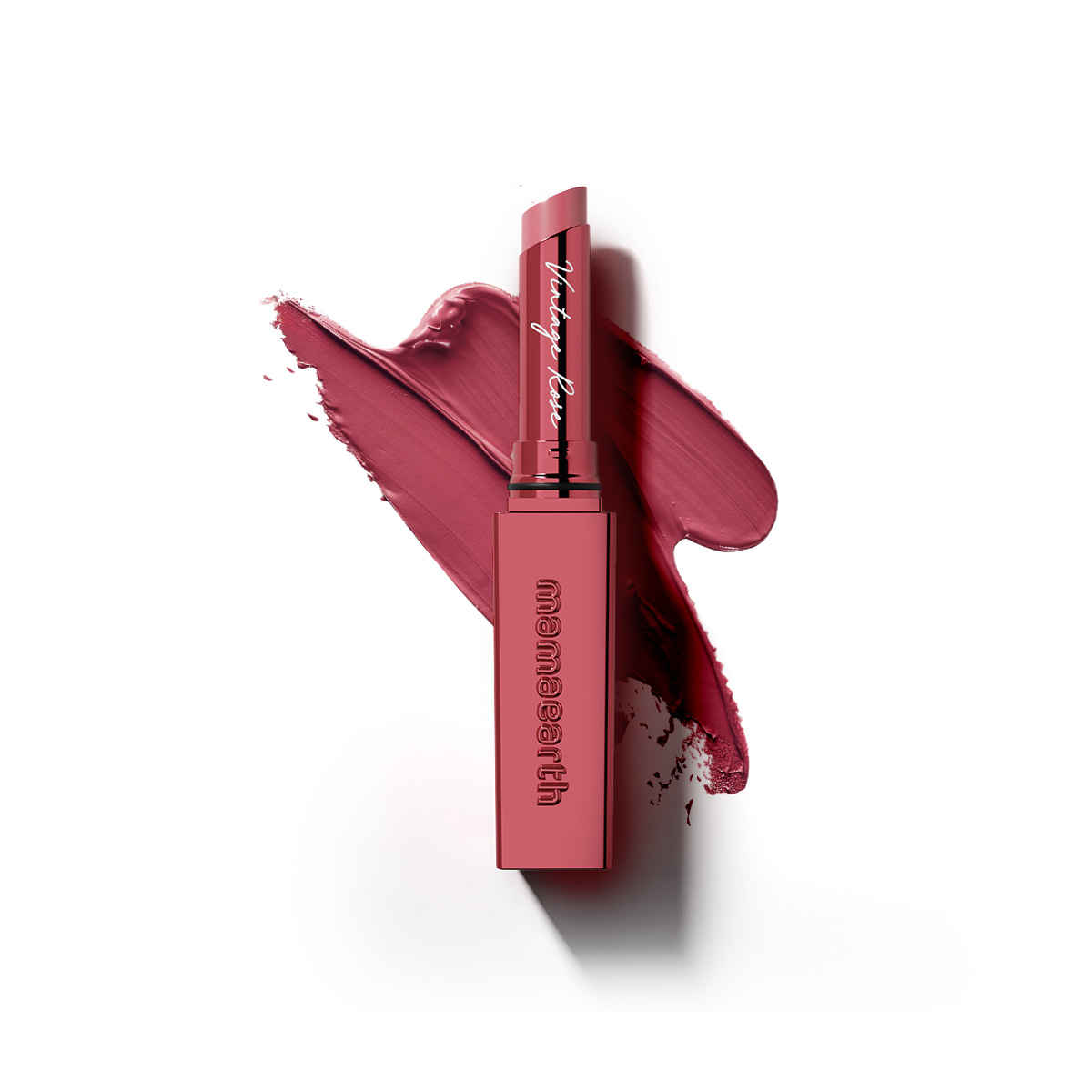 Buy Mamaearth Luxe Matte Long Stay Lipstick with Passion Fruit Oil & Vitamin E -2 gm | Vintage Rose 16 Hour Long Stay | High Impact Color | Made Safe Certified - Purplle