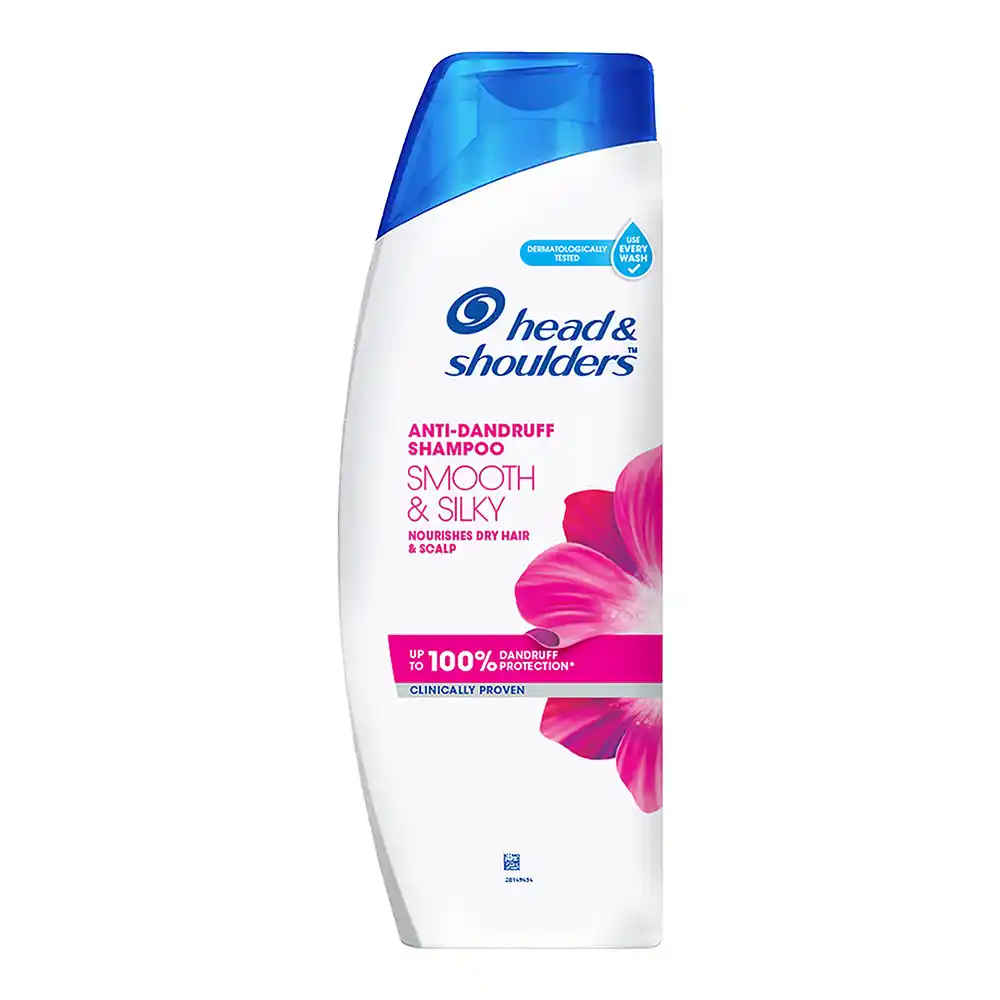 Buy Head & Shoulders Smooth and Silky Shampoo, 340 ml - Purplle