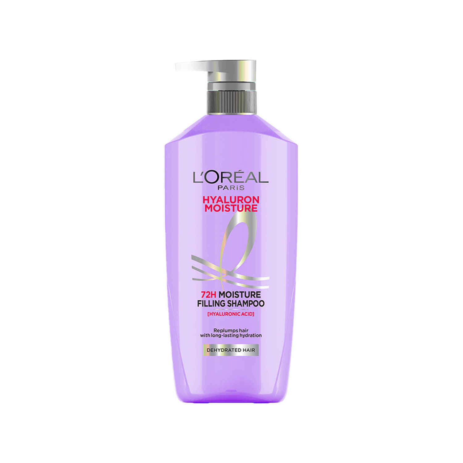 Buy L'Oreal Paris Hyaluron Moisture 72HR Moisture Filling Shampoo powered by Hyaluronic Acid, for Frizz-free, Hydrated and Bouncy Hair Full of Life | 650 ml - Purplle
