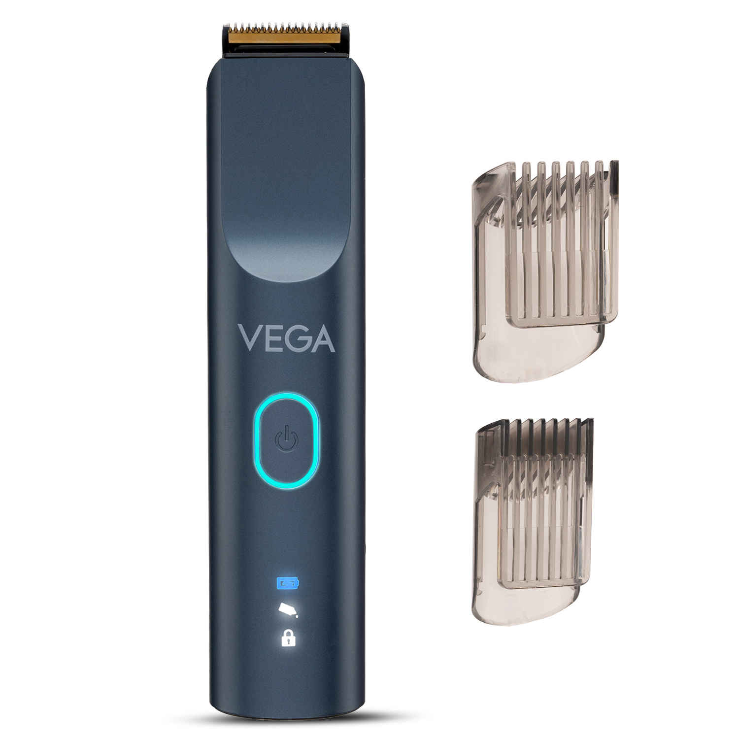 Buy Vega SmartOne S2 Trimmer for Men with AI SmartTrim Technology, 160 mins Runtime, USB Type C, IPX7 Waterproof & 40 Length Settings, 3 Unique Speed Modes, Rubber Grip, Travel Friendly, (VHTH-31) - 1 pc - Purplle
