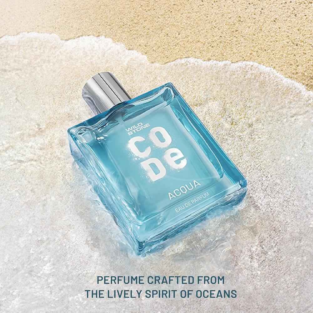 Buy Wild Stone Code Acqua Eau De Parfum - Luxury Perfume for Men 100 ml - Purplle