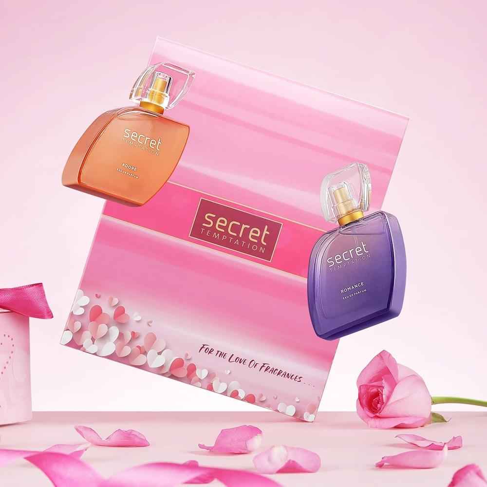 Buy Secret Temptation Romance & Adore Perfume set for Women Pack of 2 (50 ml each) - Purplle
