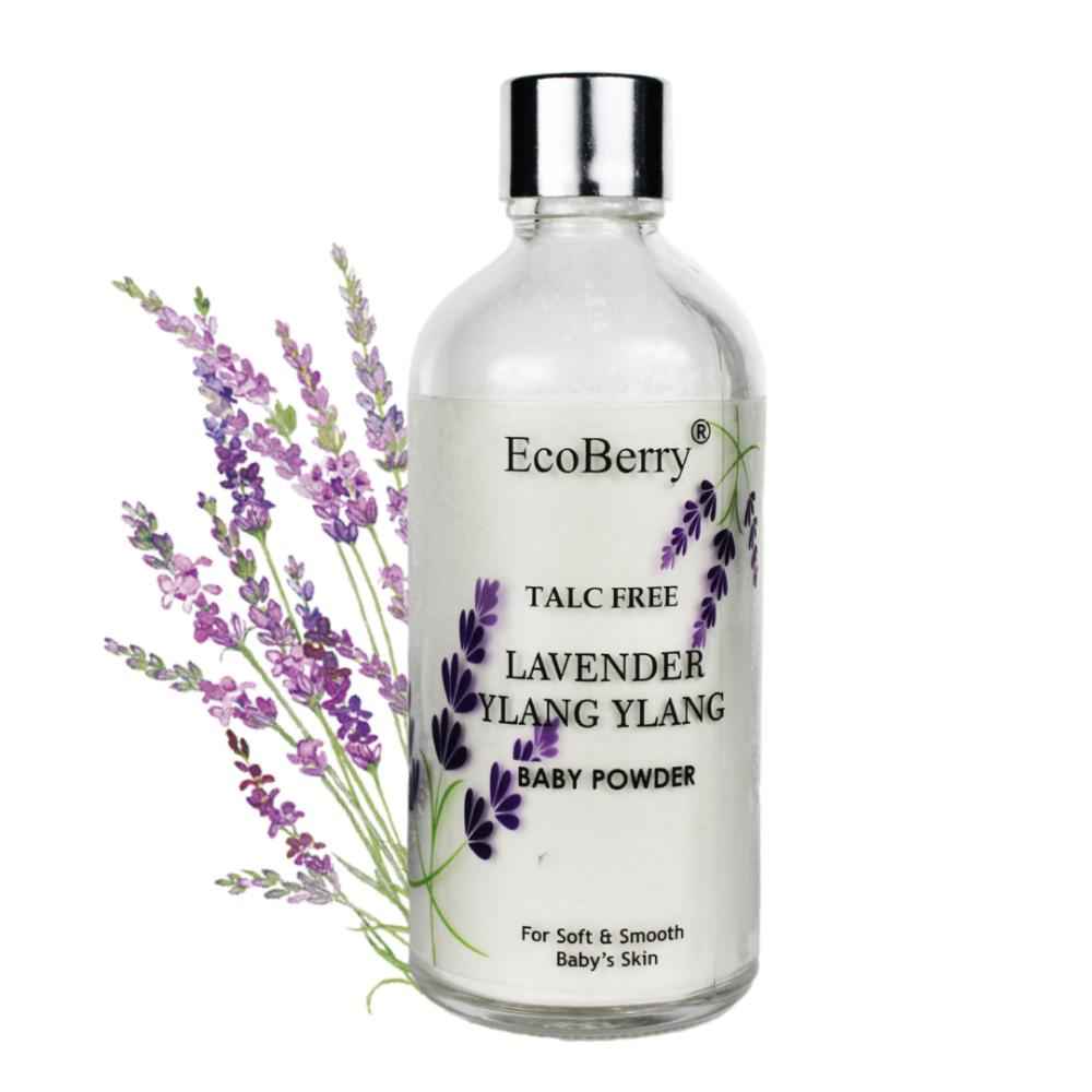 Buy Ecoberry Lavender Ylang Ylang Baby Powder 50 gm - Purplle