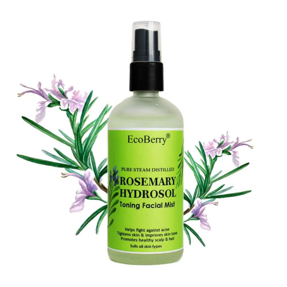 Buy Ecoberry Pure Natural Hydrosol Rosemary 100 ml - Purplle