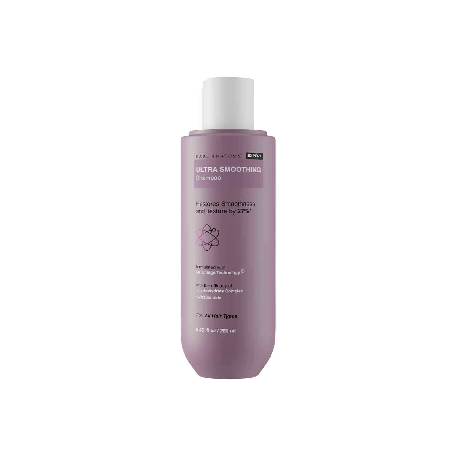 Buy Bare Anatomy Ultra Smoothing Shampoo | Smoothens Hair | For Dry & Frizzy Hair (250 ml) - Purplle