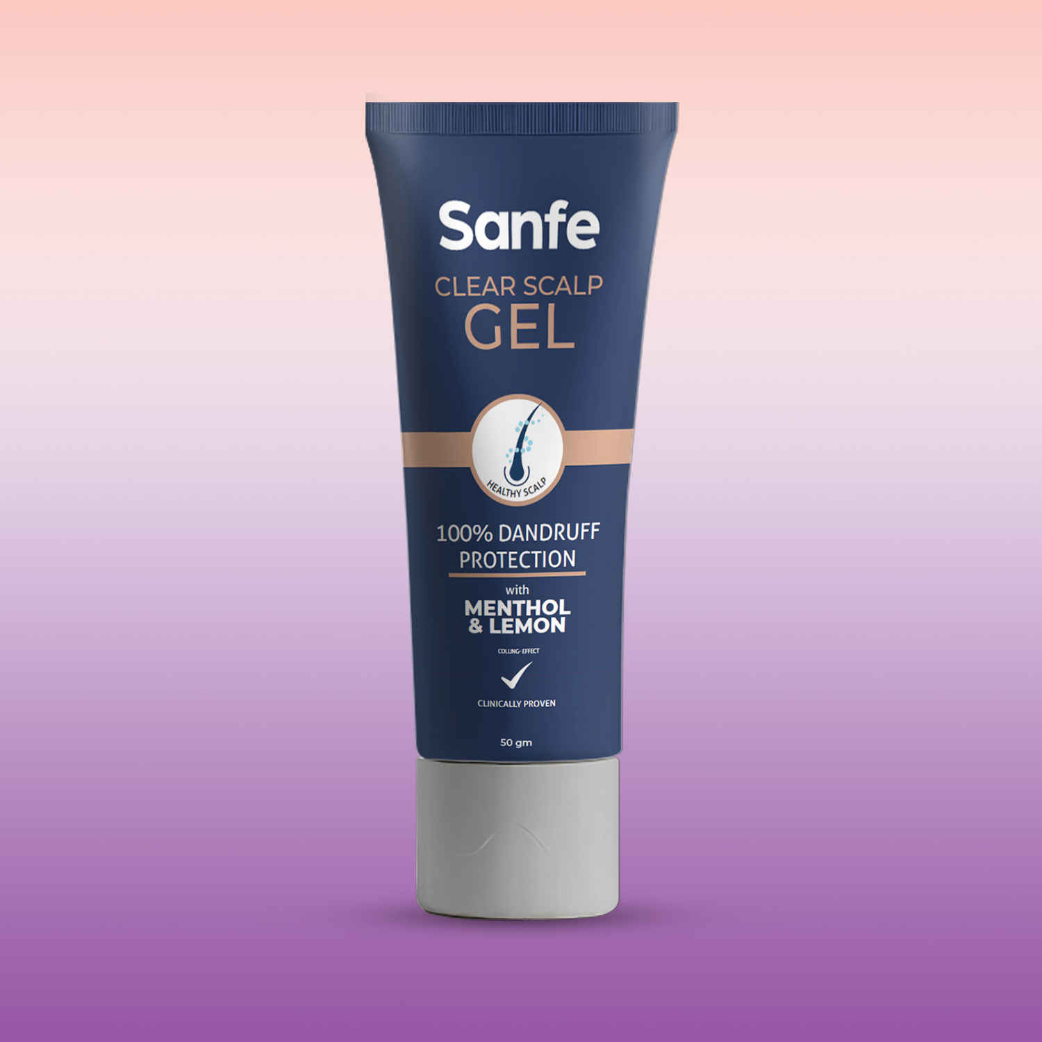Buy Sanfe Intant Dandruff Removal Gel, Anti Dandruff | Soothes Itchy Scalp | Reduces Flakes & Irritation | Non-Sticky, Wash-Off Formula | Promotes Healthy Hair Growth | With Menthol and Lemon, 100 gm - Purplle