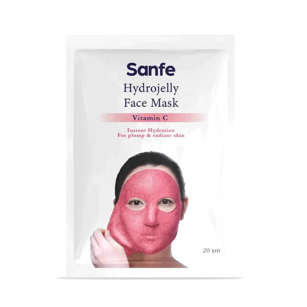 Buy Sanfe Hydrating Jelly peeling Mask for Facials Professional Natural Gel Face Masks, | 20 gm - Purplle