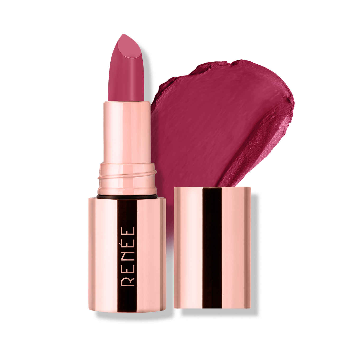 Buy RENEE Everstay Long Stay Matte Lipstick - Mauve Muse, Hydrating & Non-Drying, Smudge-Proof, Lightweight, Long Lasting, Intense Pigment, Full Coverage, Vitamin E Infused, For All Occasions, 4.2 gm - Purplle