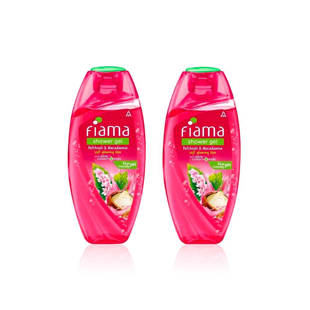 Buy Fiama Patchouli Glow Duo (Patchouli & Macadamia Shower Gel 250 ml ) Pack of 2 - Purplle