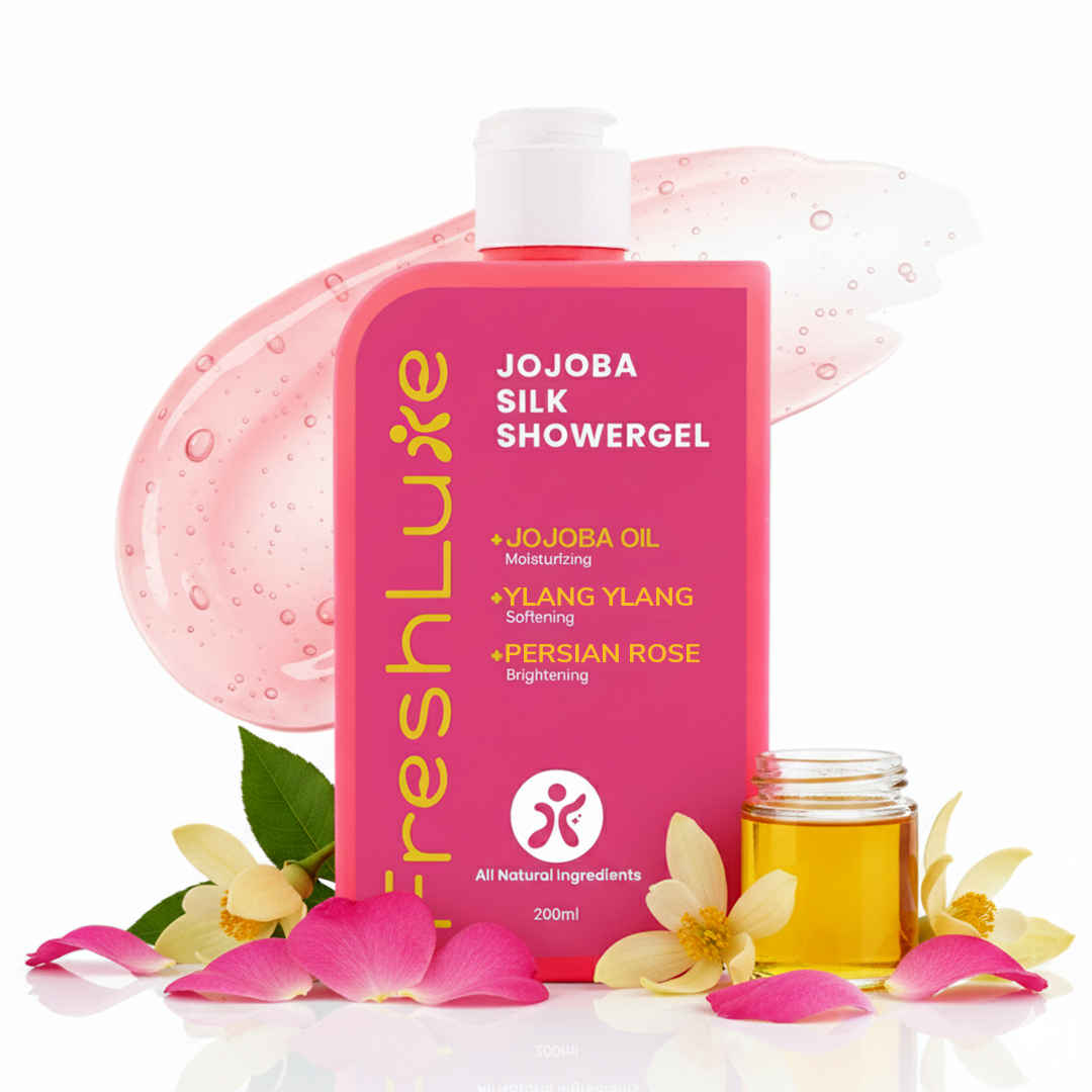 Buy FreshLuxe Silk Bodywash & Shower Gel |Persian rose & Ylang-Ylang| Gel-Based | Unisex | 200 ml - Purplle