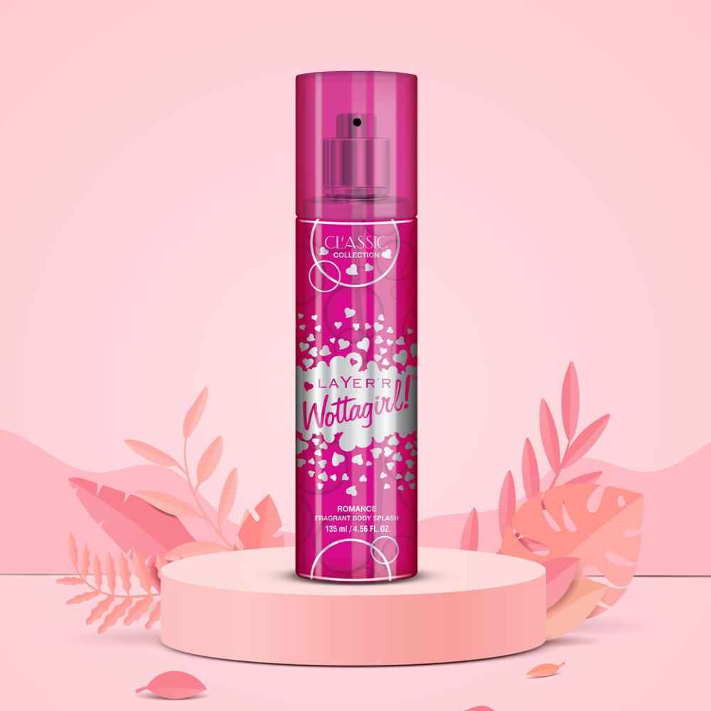 Buy LAYER'R WOTTAGIRL! ROMANCE CLASSIC COLLECTION Body Mist 135 ml - Purplle