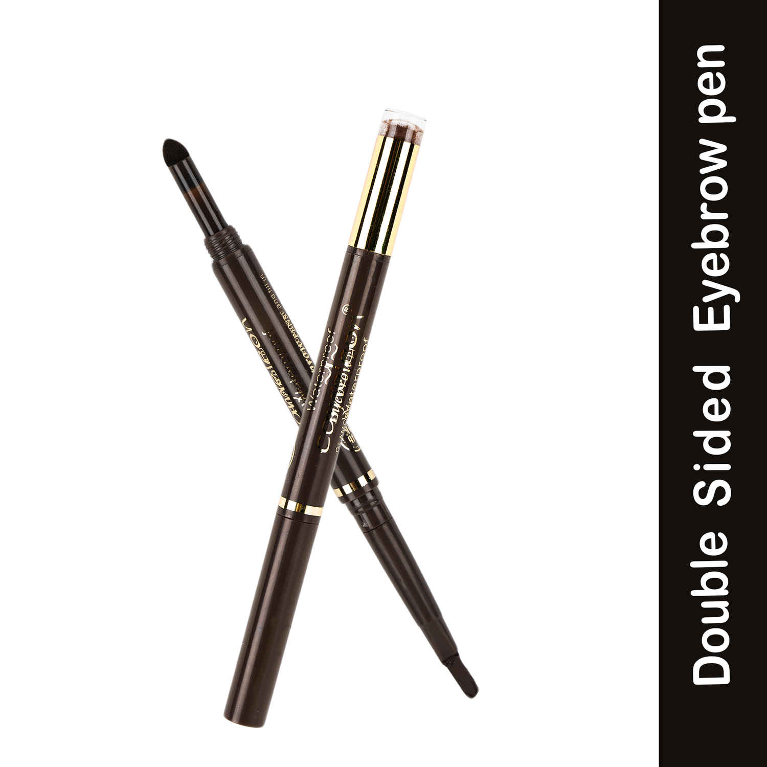 Buy Cameleon Double Headed Eyebrow Pen (Dark brown) 5 gm - Purplle