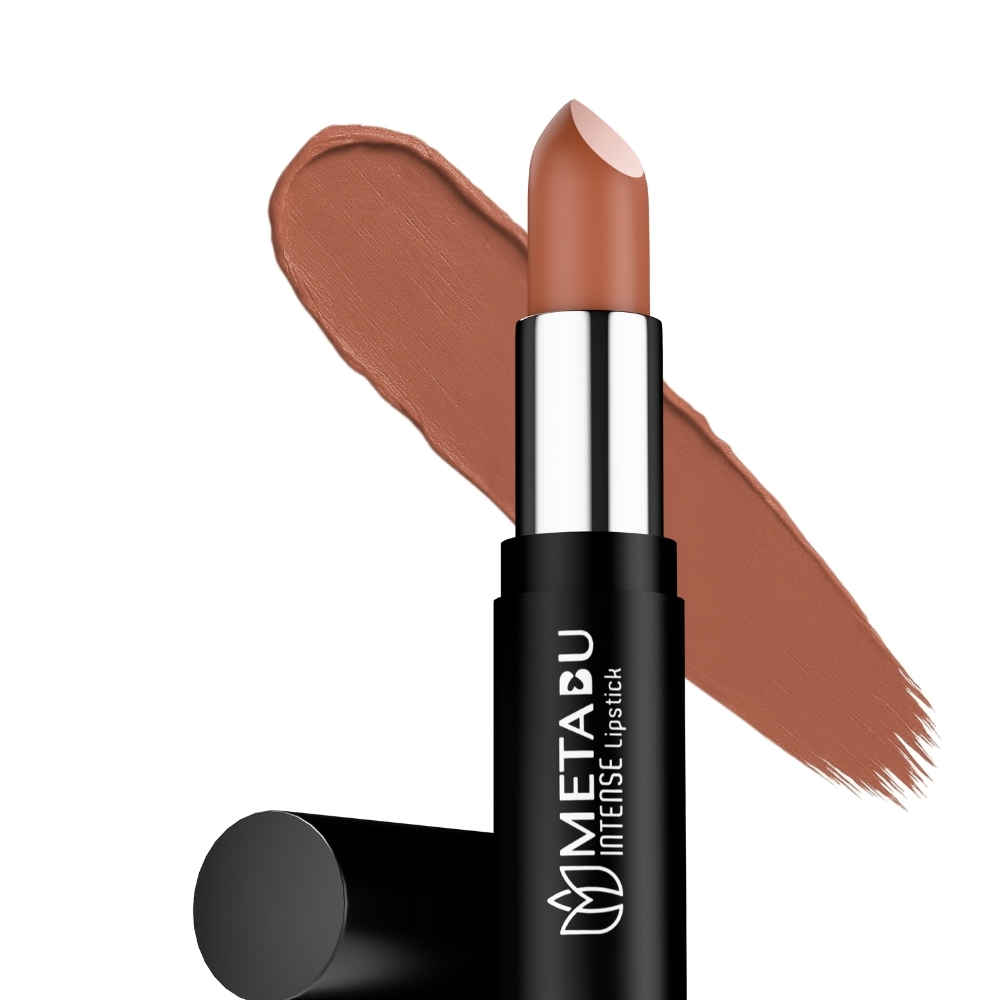 Buy Metabu Satin Matte Lipstick – Choco Mousse 16 | Long Lasting 8H Wear, Highly Pigmented, Enriched with Vitamin E, Paraben-Free, Vegan Lip Color&nbsp; 4.2 gm - Purplle