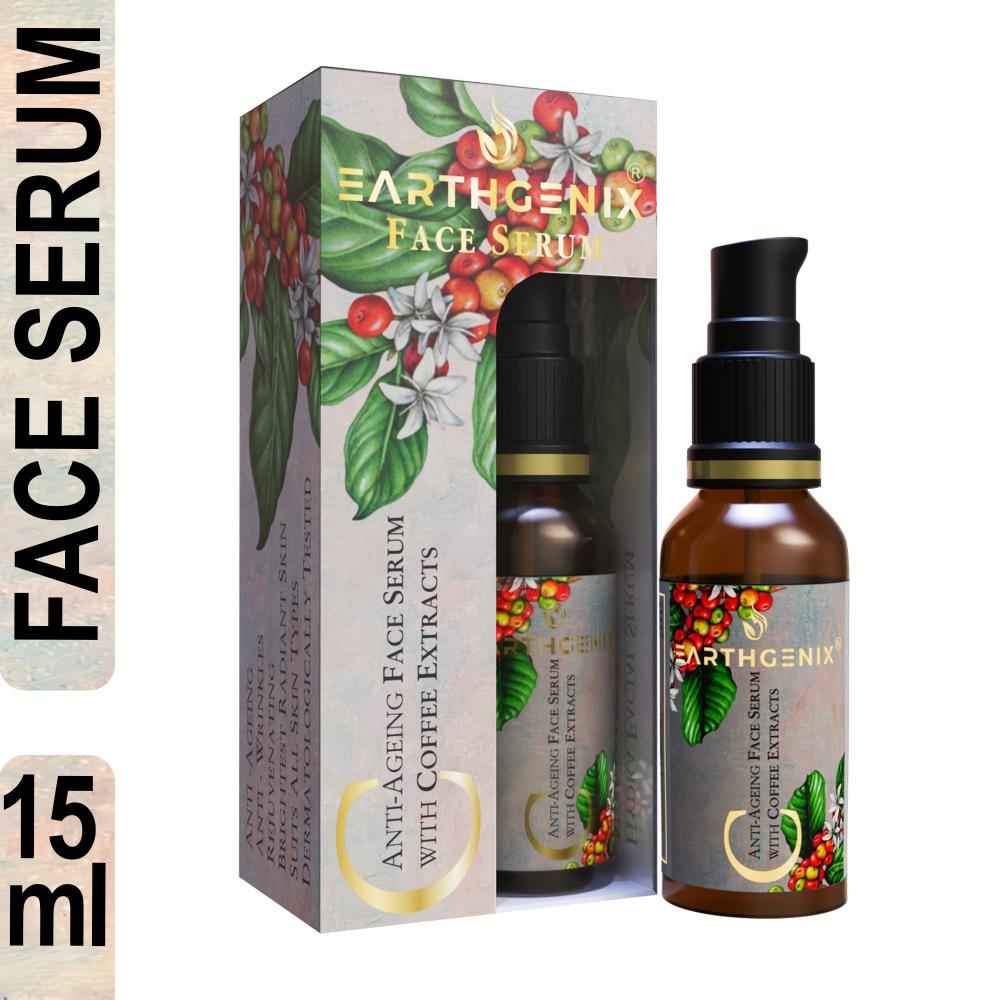 Buy Earthgenix Anti-Ageing Face Serum with Coffee Extracts - 15 ml - Purplle