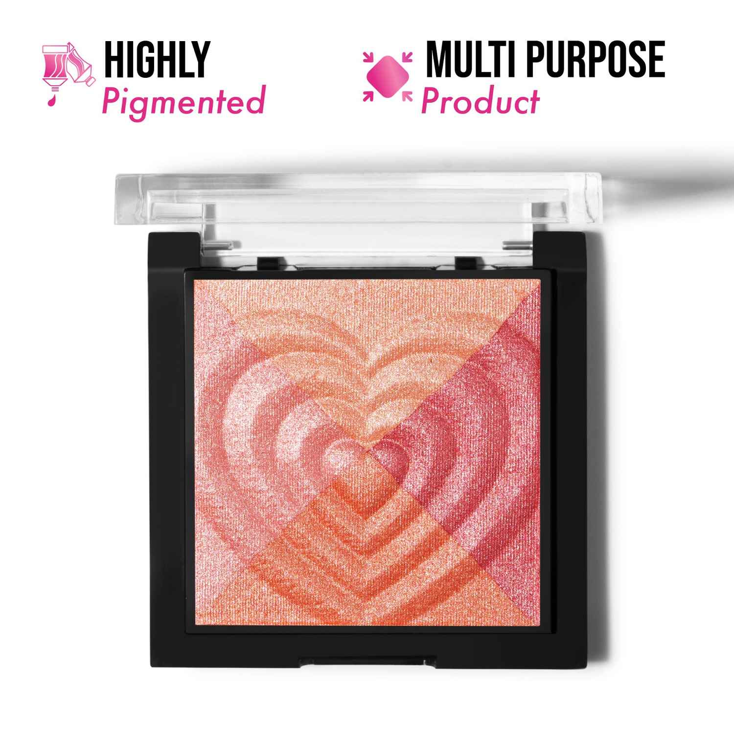 Buy INSIGHT Cosmetics Glow Play Blush & Highlighter(4 in 1) - Flamingo (12 gm) - Purplle