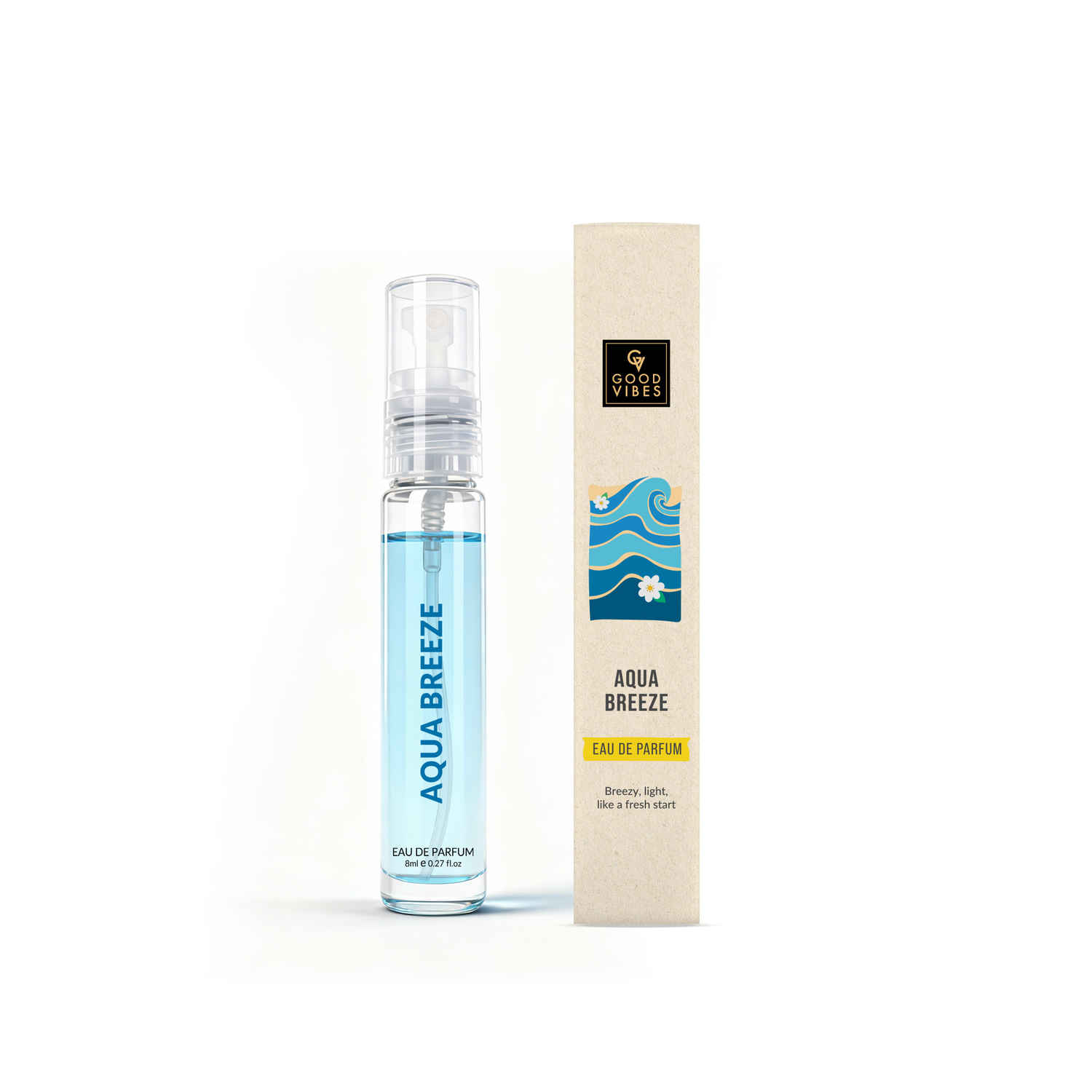 Buy Good Vibes Aqua Breeze Perfume Freebie - 8 ml - Purplle