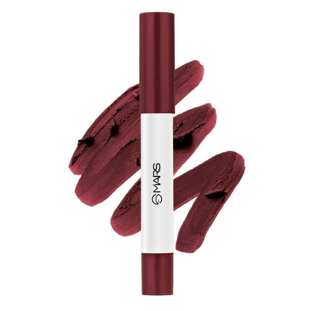 Buy MARS Cloud Kiss Soft-Matte Lip Crayon 10 - Plum Breeze 1.8 gm - Purplle