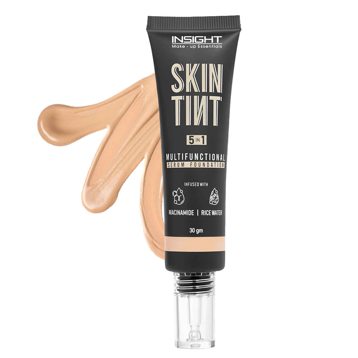 Buy Insight Cosmetics Skin Tint 5In1 Multifunctional Serum Foundation - Latte Please ! - 30 gm - Purplle