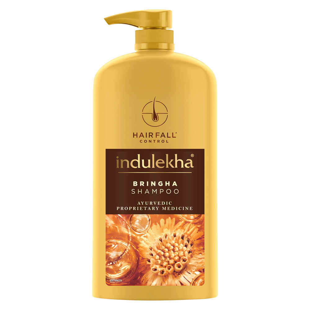 Buy Indulekha Bringha Shampoo 1L|| Proprietary Ayurvedic Medicine for Hairfall|| 1L - 1 L - Purplle