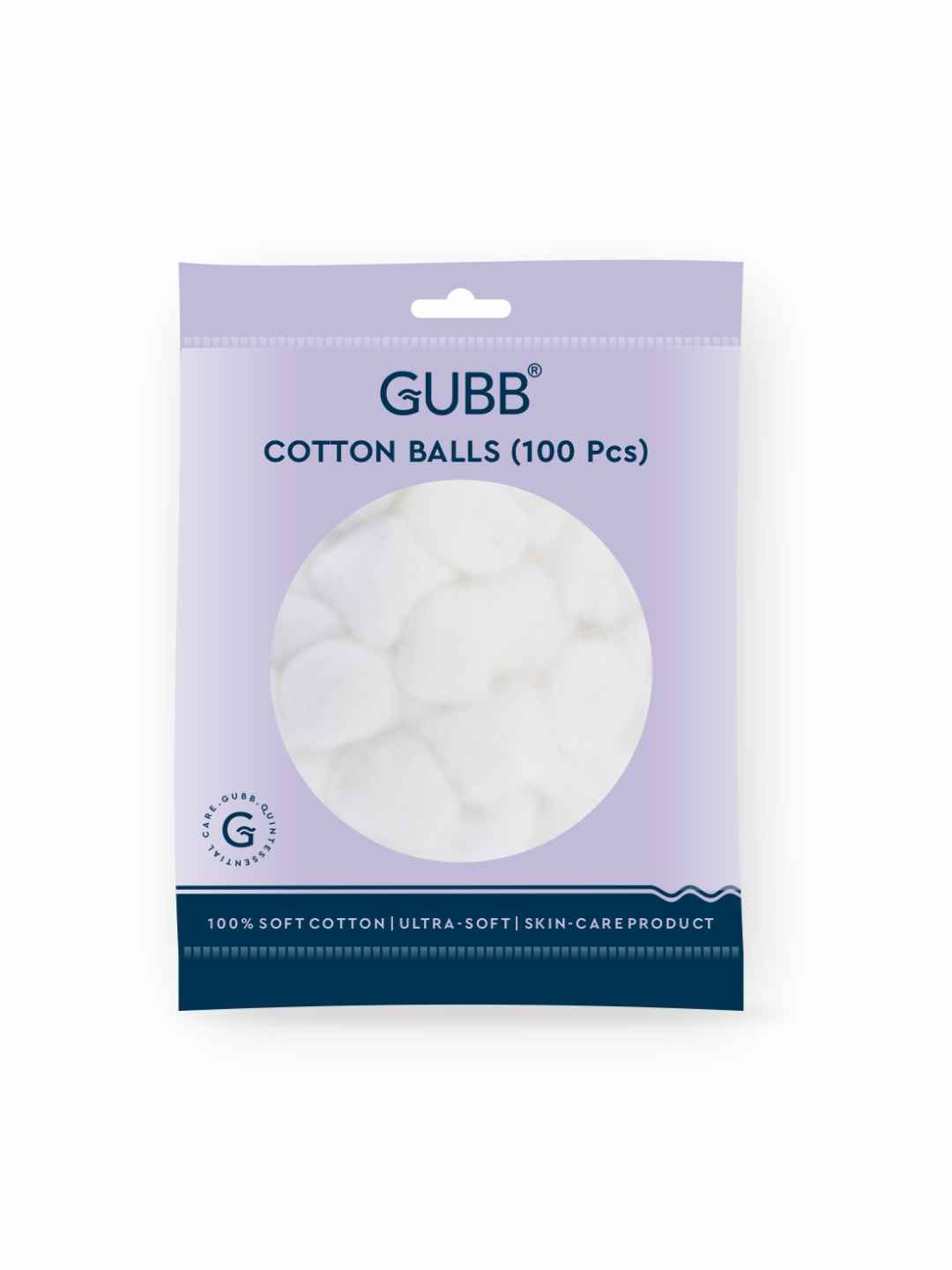 Buy GUBB White Cotton Balls For Makeup Removal (100 Pcs) - Purplle
