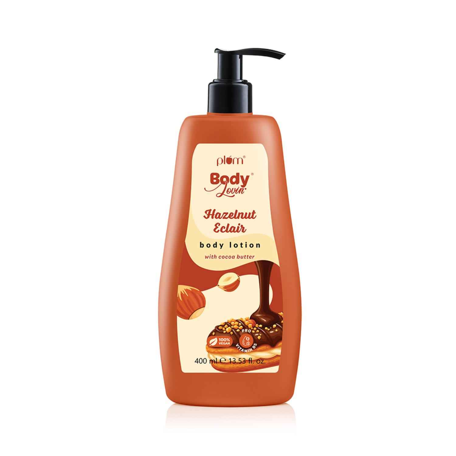 Buy Plum BodyLovin' Hazelnut Eclair Body Lotion | 400 ml - Purplle