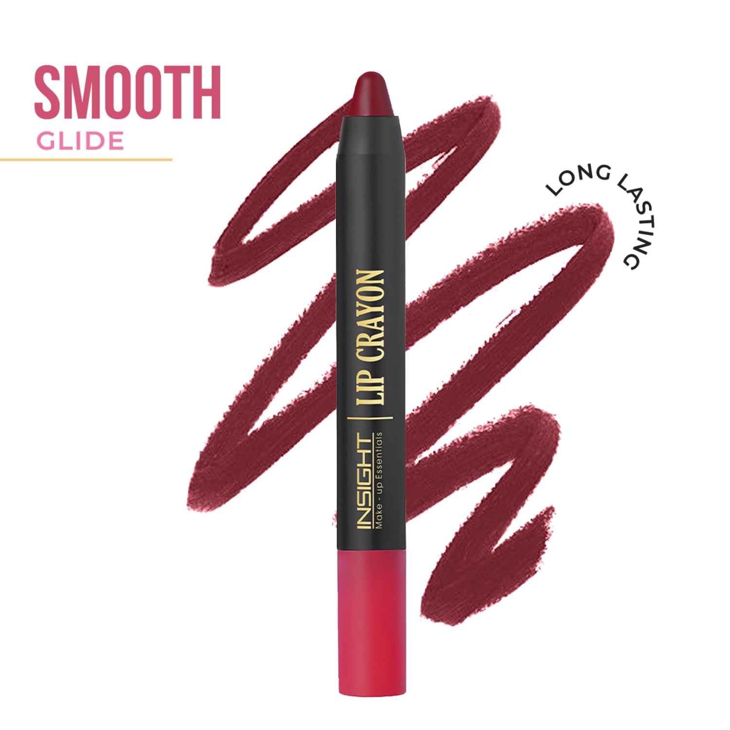 Buy INSIGHT Lip Crayon - Smokey Rose 7 gm - Purplle